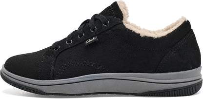 Clarks Dame Sneakers Breeze Warm Ruskind 26328421