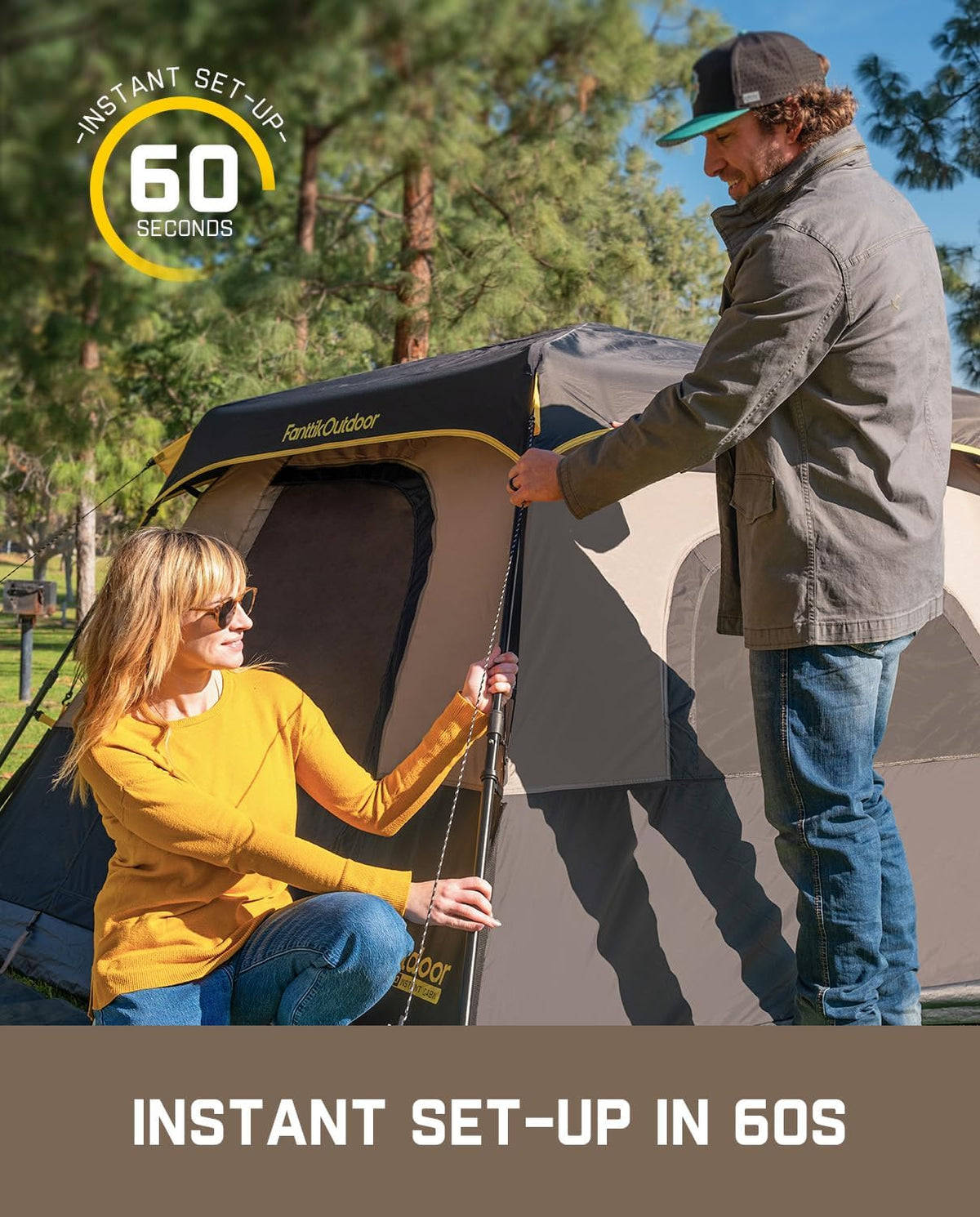 FanttikOutdoor Camping Telt Zeta C6 Pro