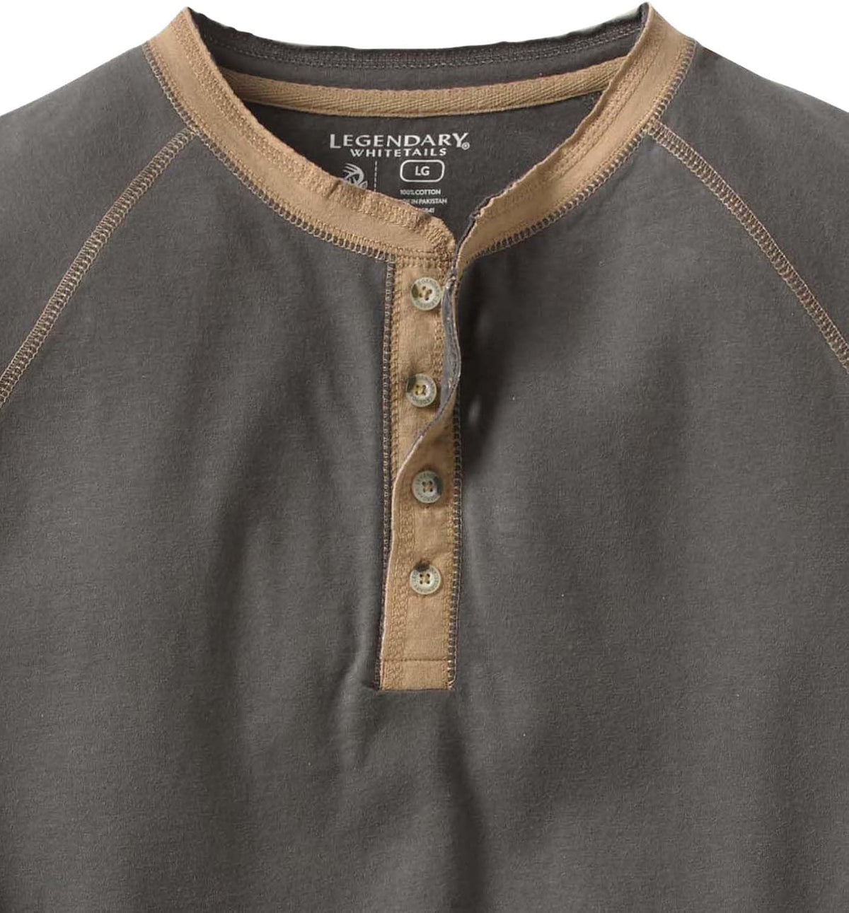 Legendary Whitetails Herre Henley Langærmet 6288