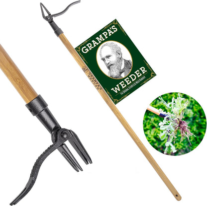 Grampa's Weeder Ukrudtsoptager Bambus Håndtag CW-01