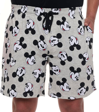 Disney Herre Pyjamasshorts Lounge All Over Print ms25jm86