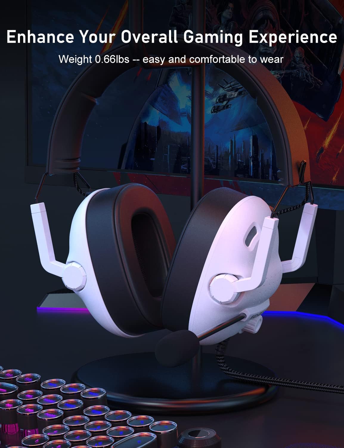 SENZER SG500 Kablede Over-Ear Gaming Headset