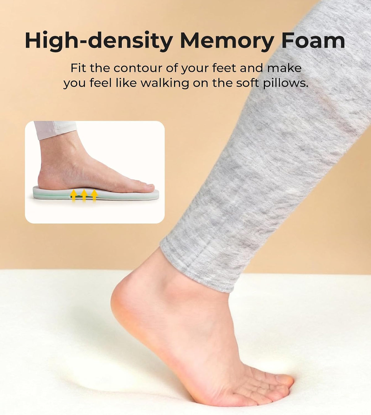 HomeTop Fuzzy Loafer Hjemmesko til Kvinder S19-w71-gy-m