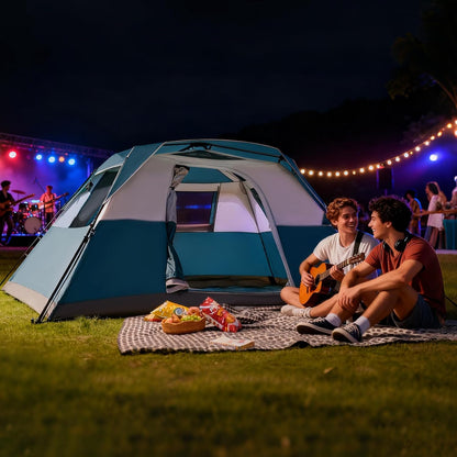 LEISURE IMPACT Camping Telt 6 Personer 80452-3