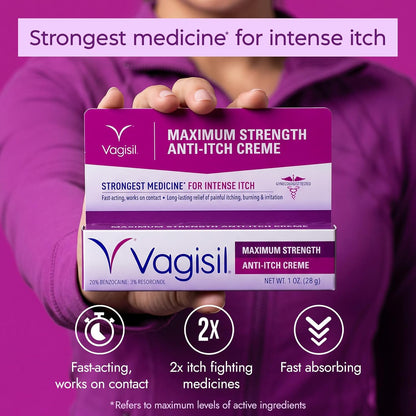 Vagisil Feminine Cream Intimcreme til Kvinder 28g