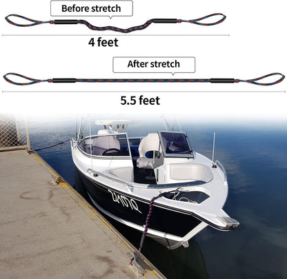 Botepon Bungee Fortøjningsreb 2 Stk. 5333590775