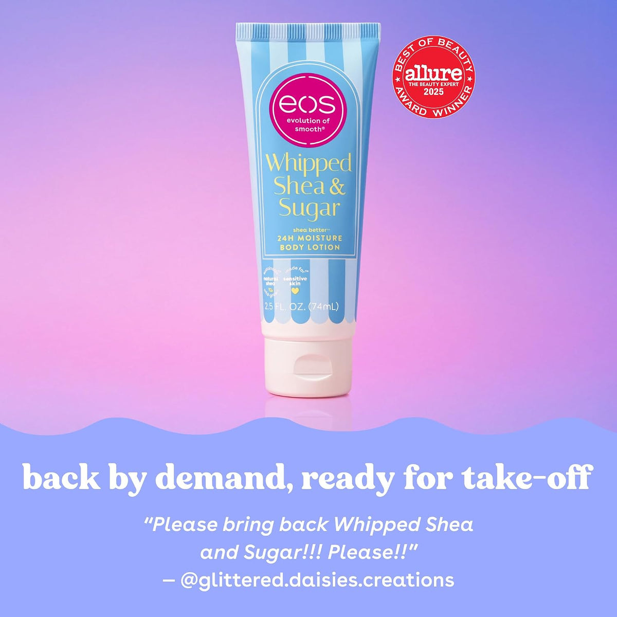 eos Shea Better Body Lotion Fugtighedscreme 74ml