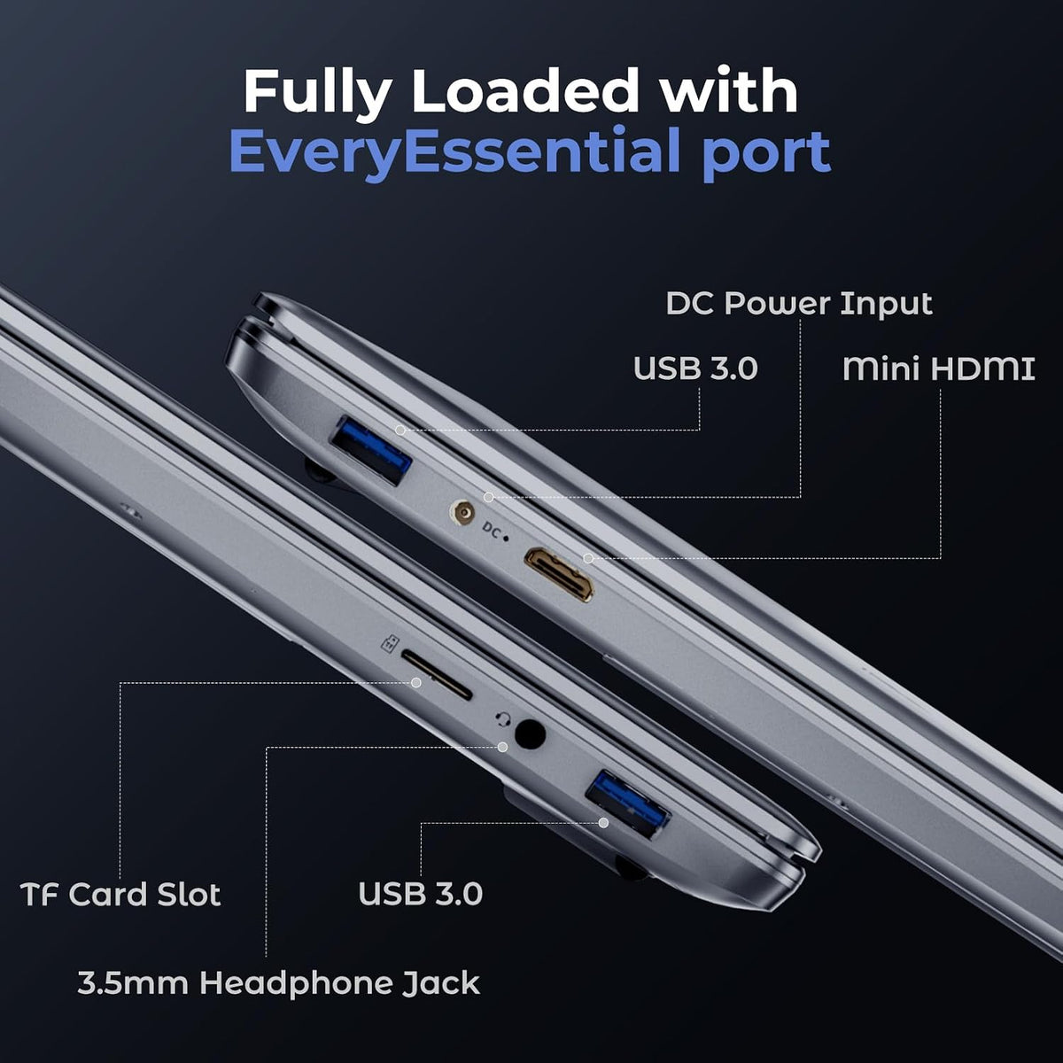 Bærbar Computer 2026 15.6" Intel 4425Y UBOOK-03