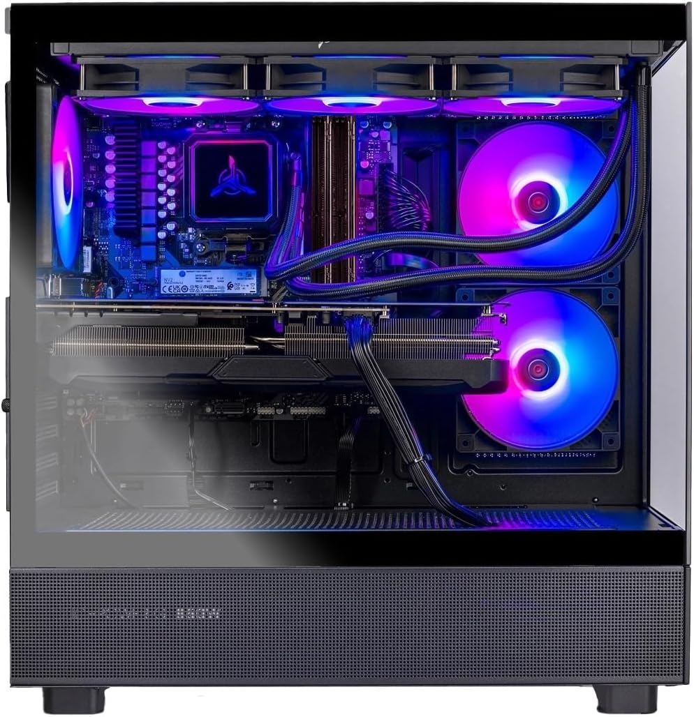 Skytech Azure Gaming PC Ryzen 7 9850X3D RX 9070 XT