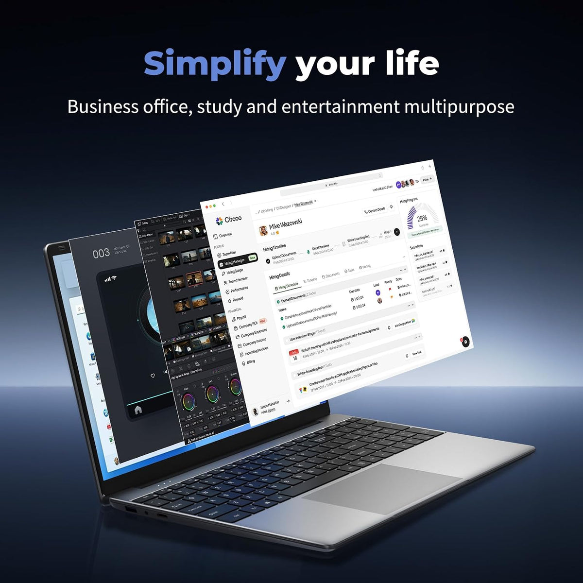 Bærbar Computer 2026 15.6" Intel 4425Y UBOOK-03