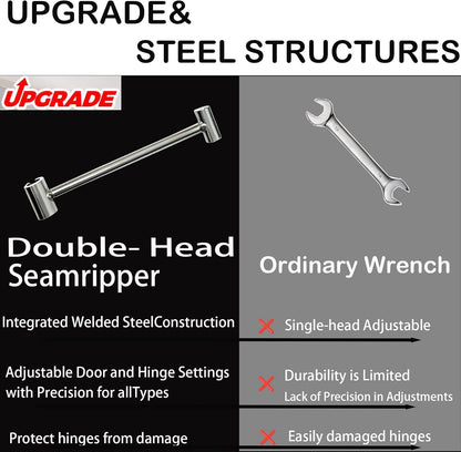 JQHUJNY Dørhængsel Justeringsnøgle US-FSDoor Hinge Tool
