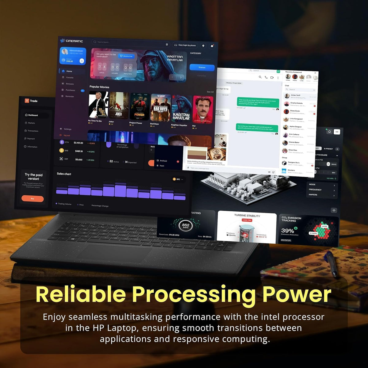 HP Essential 17.3" Bærbar Computer