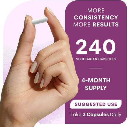 Micro Ingredients Magnesium Complex til Kvinder 240 Kapsler