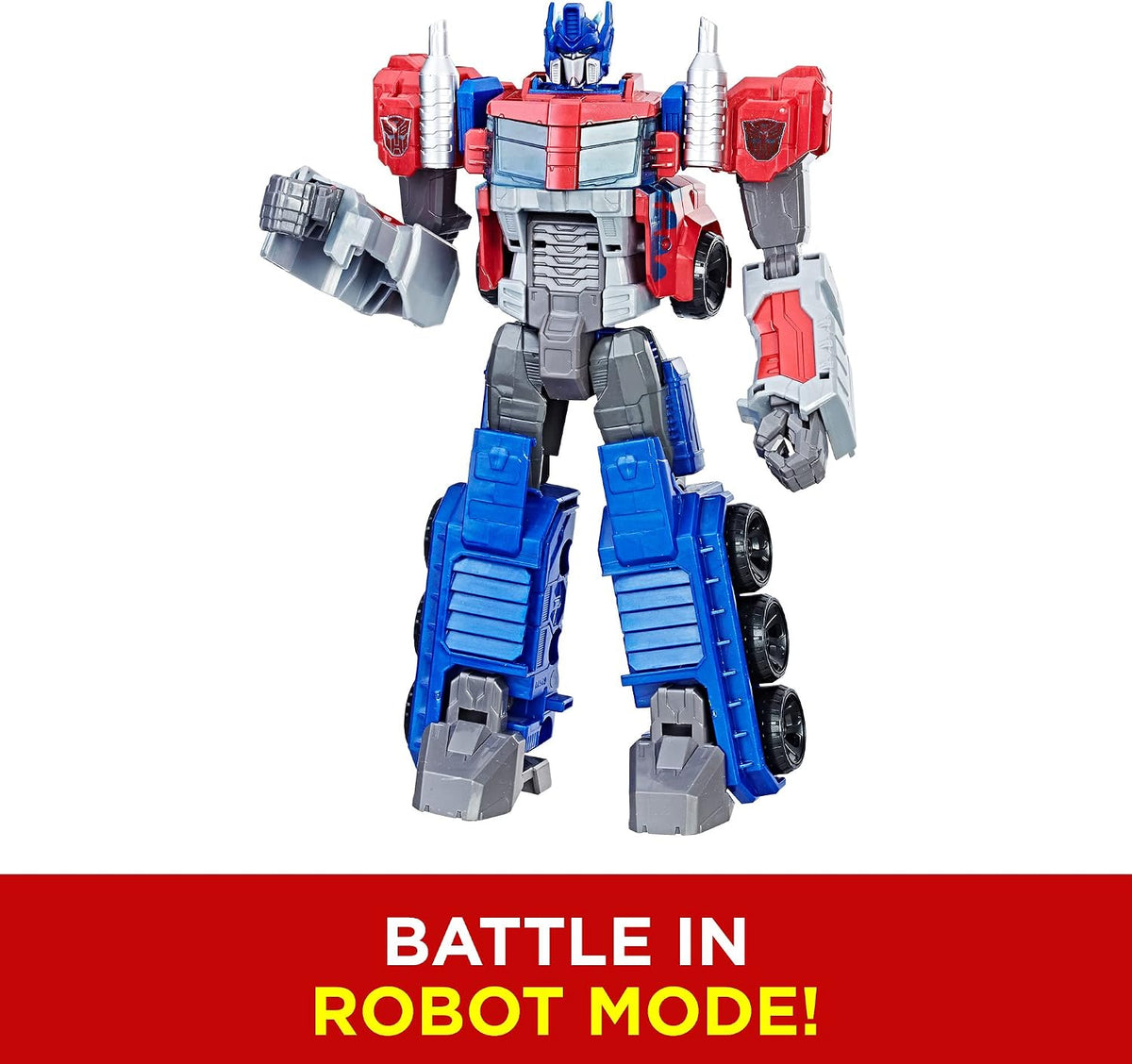 Transformers Cyber Commander Series Optimus Prime Actionfigur 27,9 cm