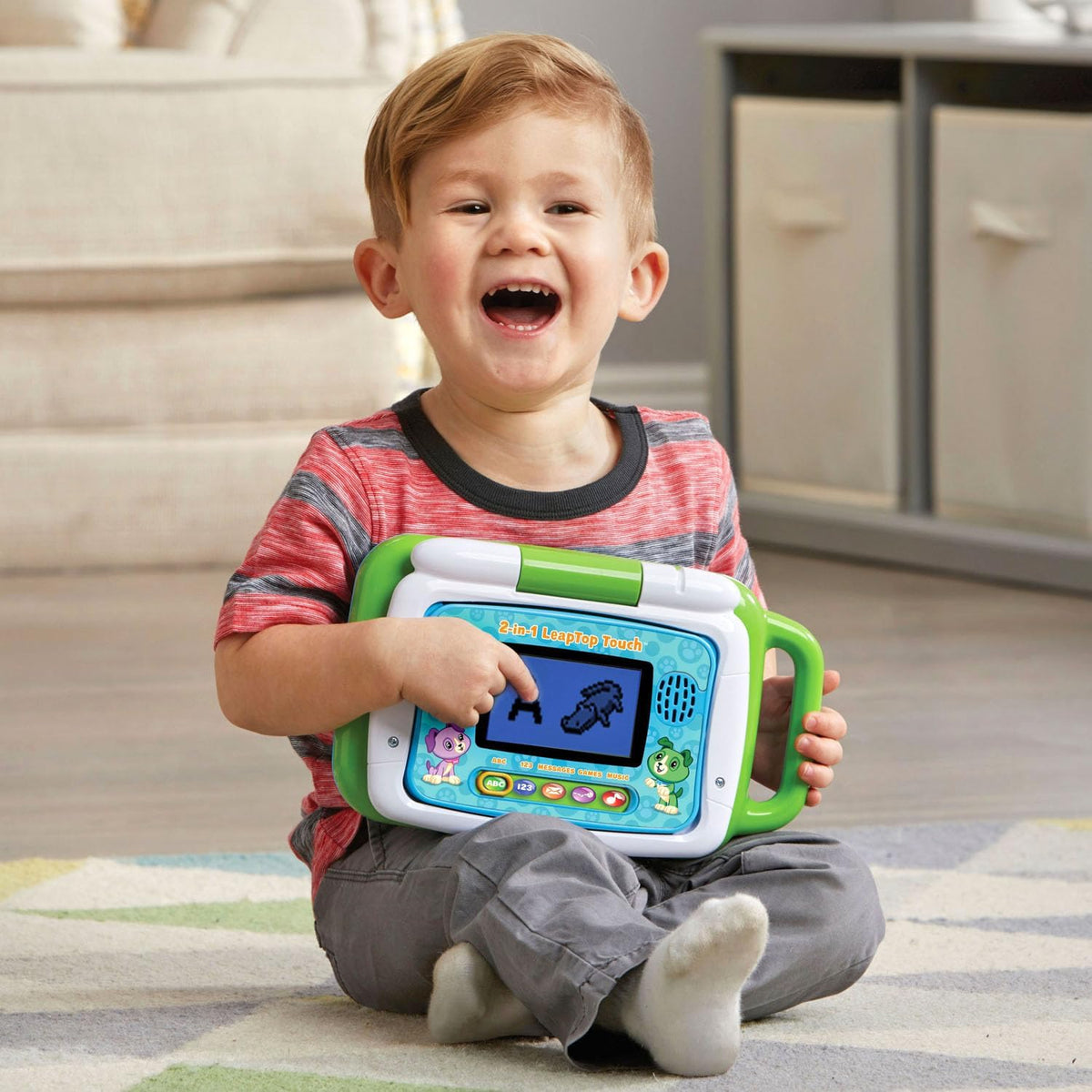 LeapFrog 2-in-1 LeapTop Touch Læringscomputer 80-600900