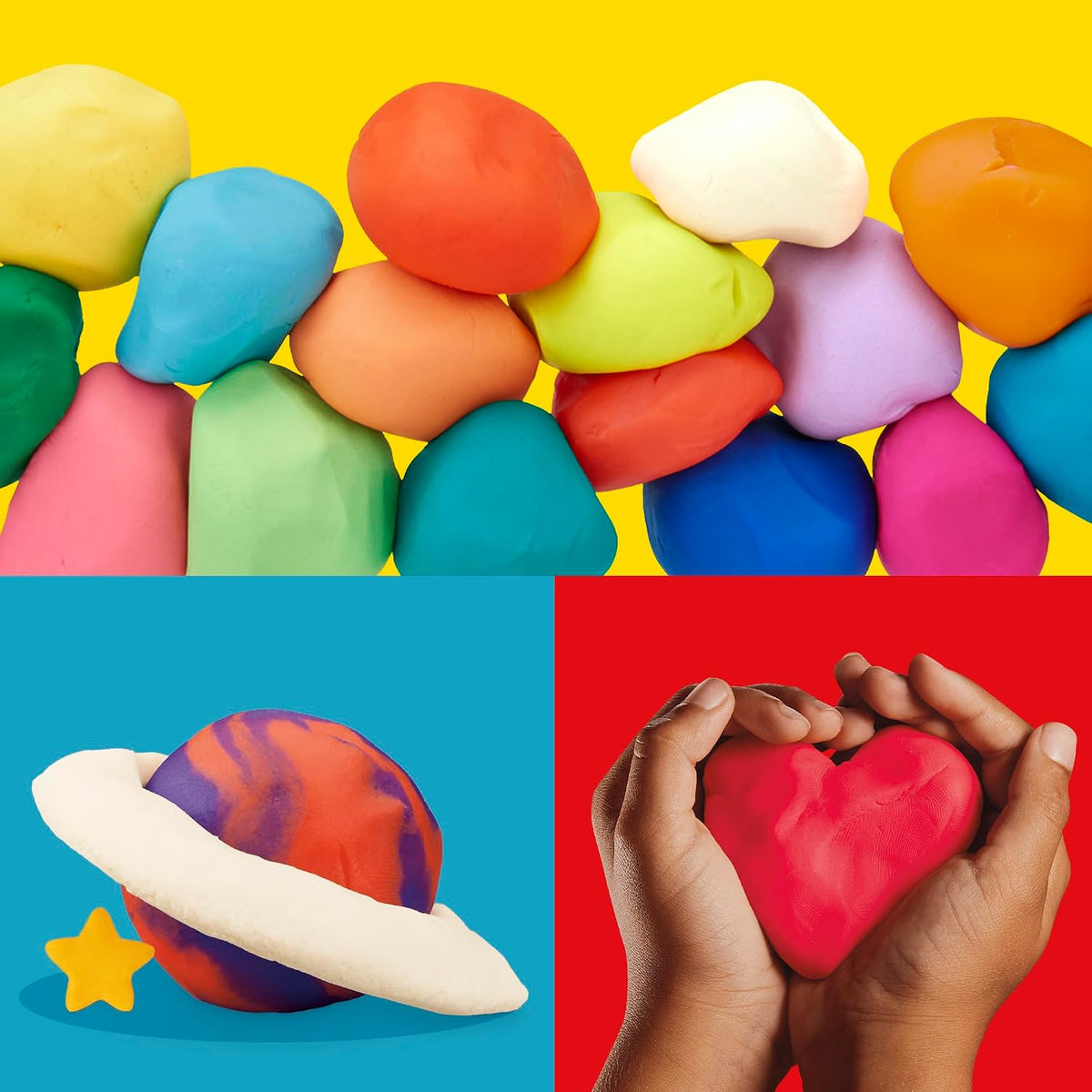 Play-Doh Modelleringsvoks Børnesæt 42-Pakke F1211