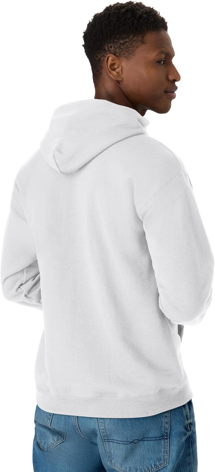 Hanes Herre Hættetrøje EcoSmart Fleece Pullover OP170