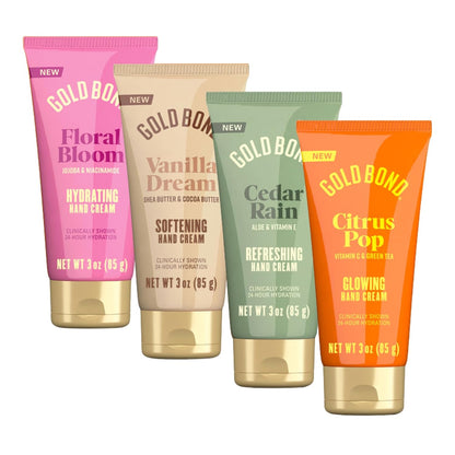 Gold Bond Scented Hand Cream Set Håndcreme 4x89ml