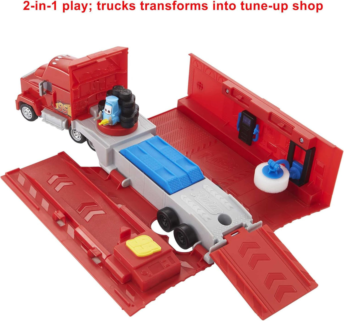 Mattel Disney Pixar Cars Forvandlende Mack Legetøjssæt HDC75