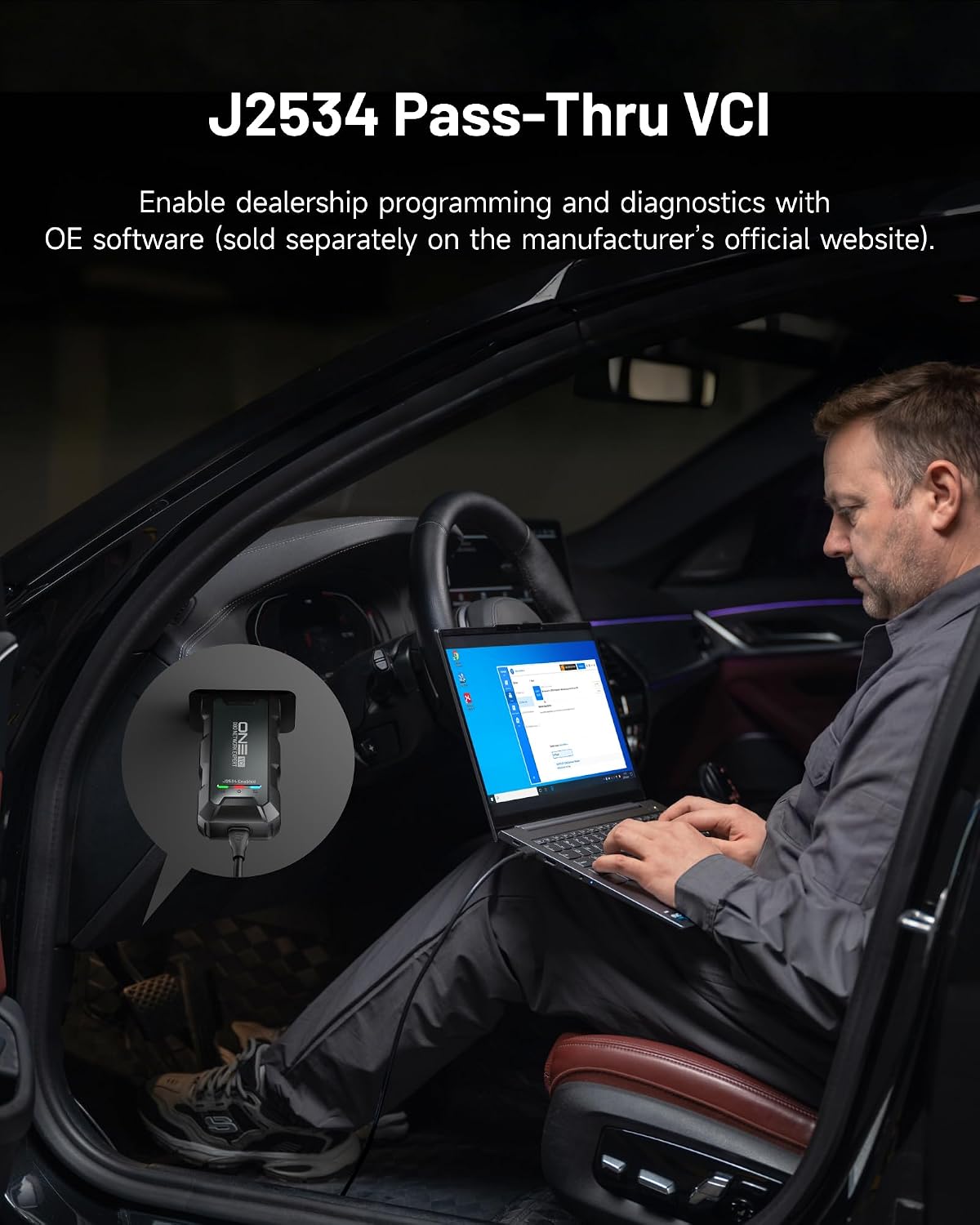 TOPDON ONE OBD2 Fejlkodelæser Scanner Værktøj 10.1"