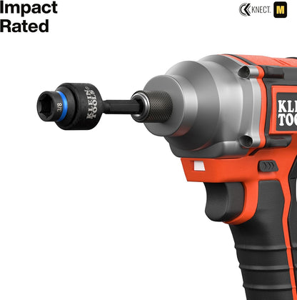Klein Tools KNECT Gennemstikstopnøglesæt med Skralde 65500KNECT