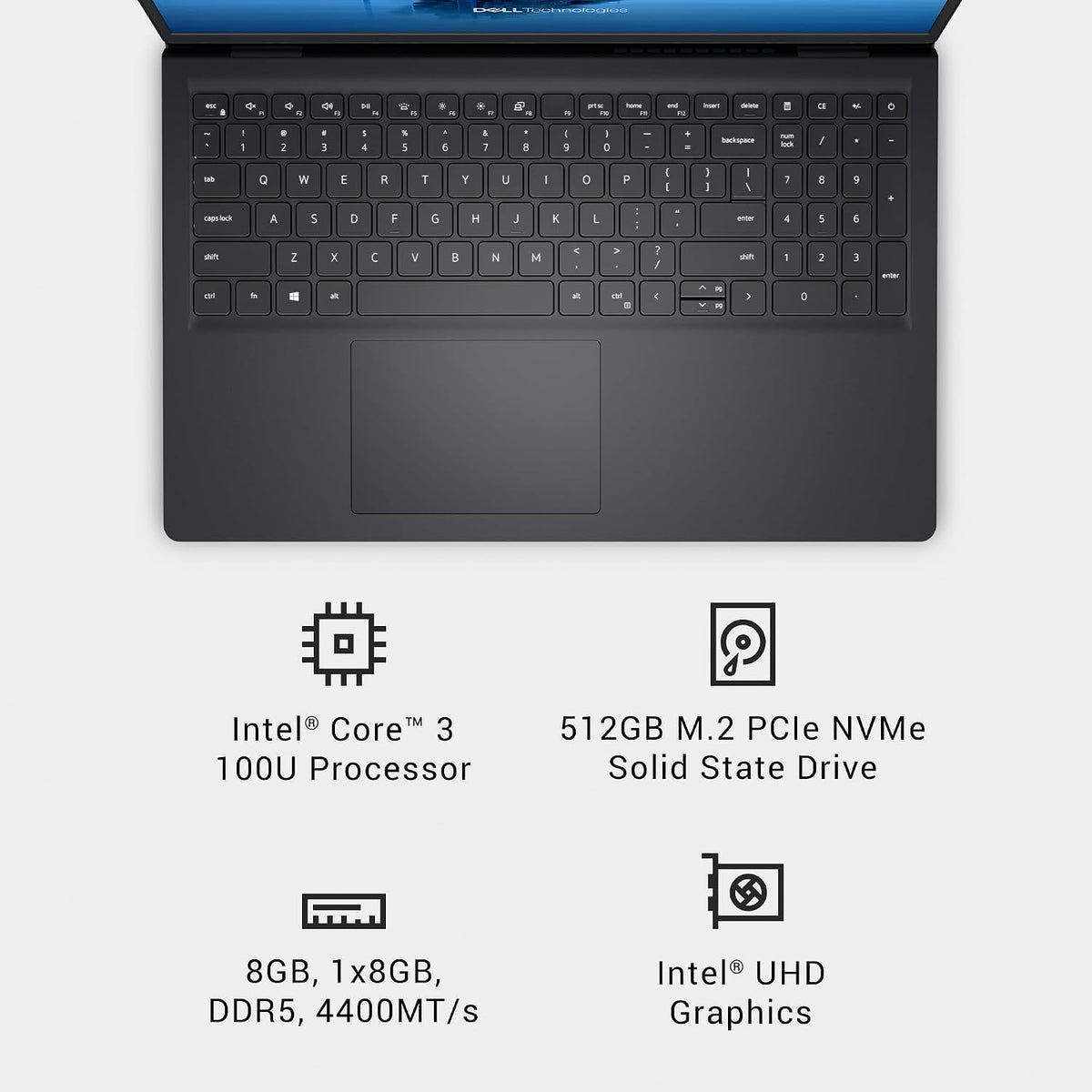 Dell 15 15.6" Bærbar Computer