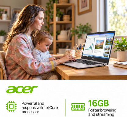 Acer Aspire Lite 15 Bærbar Computer 2026 Intel N150 AL15
