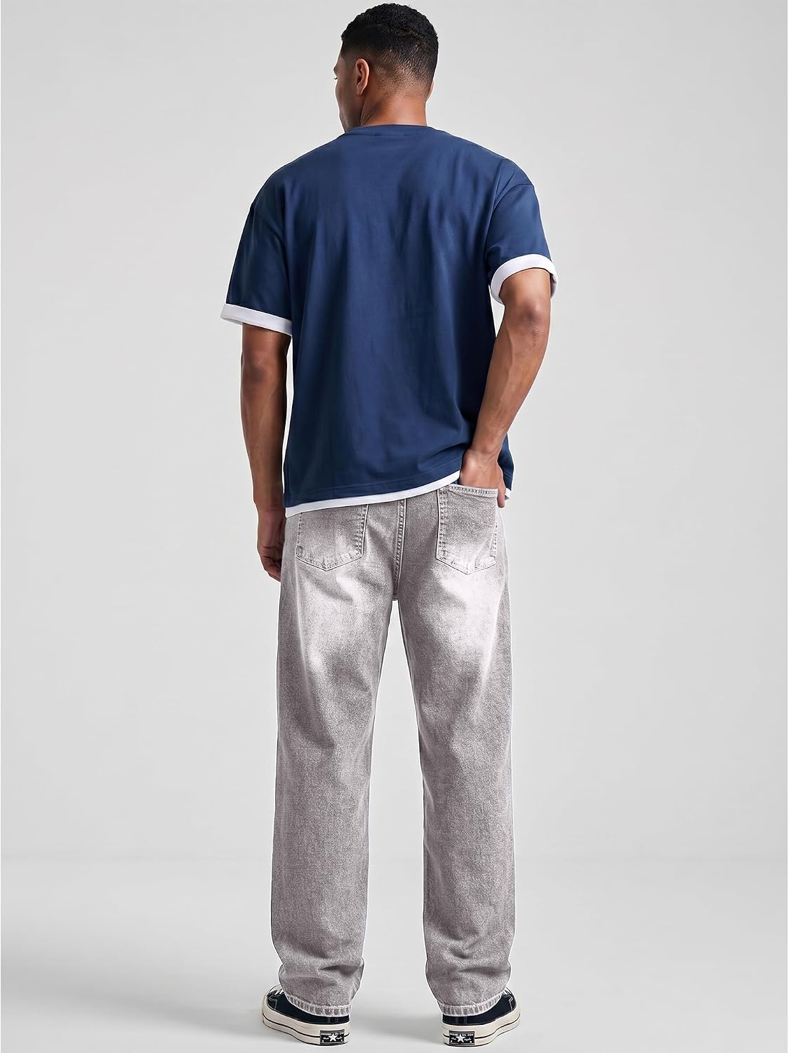 JMIERR Herre Jeans Baggy Wide Leg Y2K