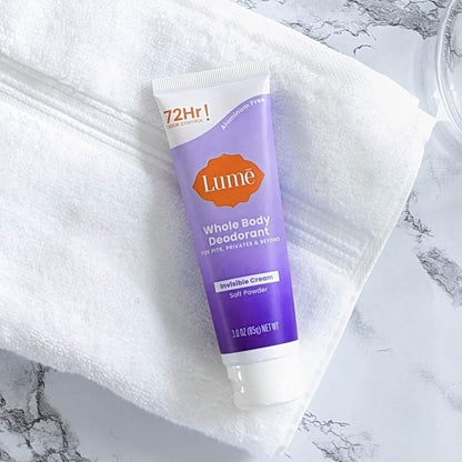 Lume Whole Body Deodorant Cream Tube 9050081110