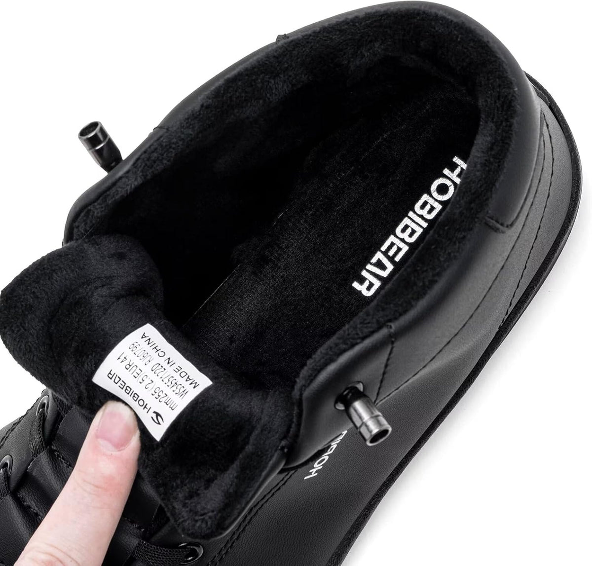 HOBIBEAR Unisex Barfodsstøvler Vinter Bred Pasform JRWS54557122QH0139