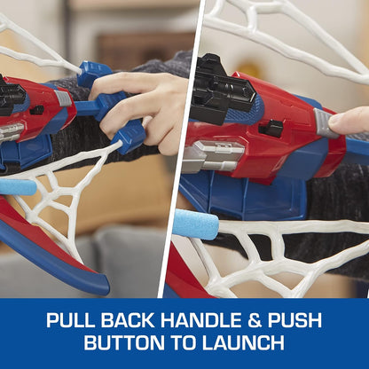 Marvel Spider-Man Web Shots Spiderbolt NERF Blaster
