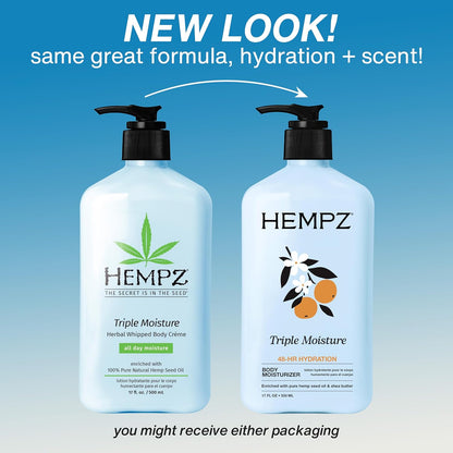 Hempz Triple Moisture Body Lotion Fugtighedscreme 500ml