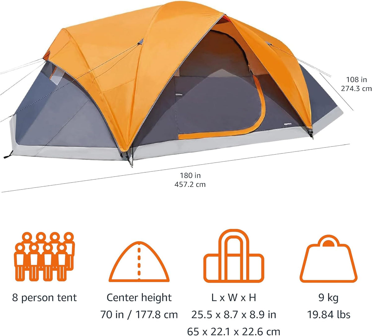 Amazon Basics Camping Telt AMZ-1509N