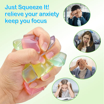 Mini Cube Squishy Fidget Legetøjssæt 30-Pakke FX-cube-30