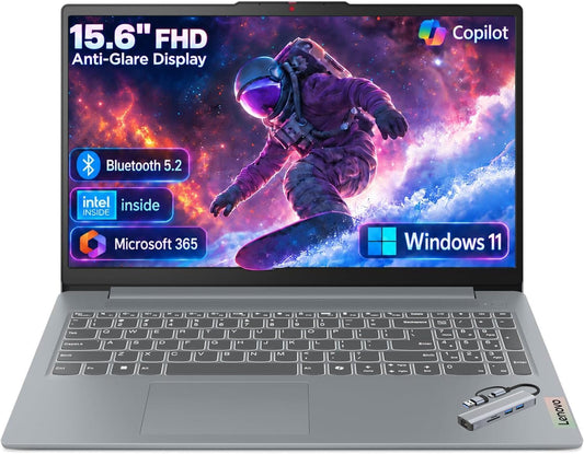 Lenovo 15 15.6" Bærbar Computer FHD Intel N150