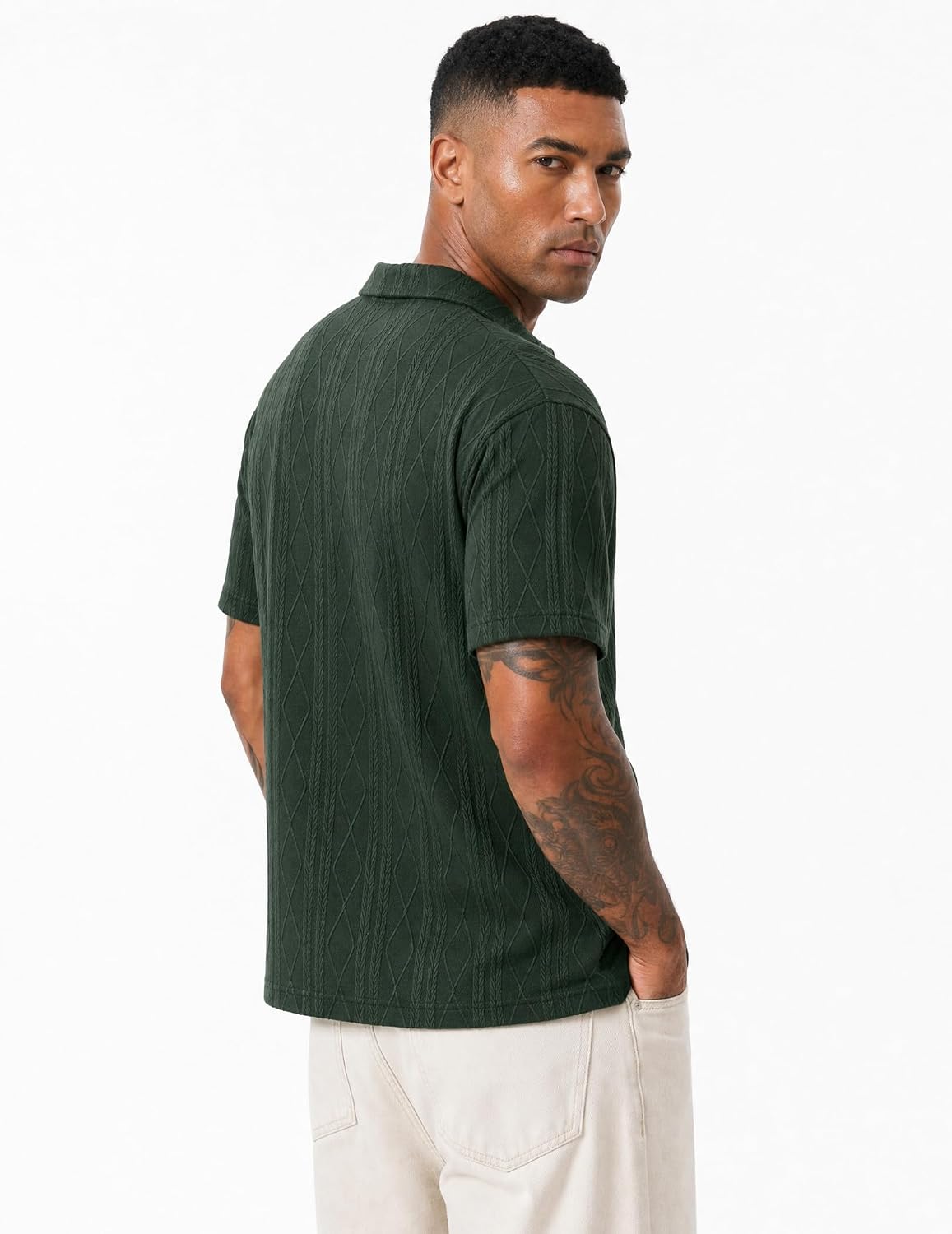JMIERR Herre Polo T-shirt Kortærmet Strikket