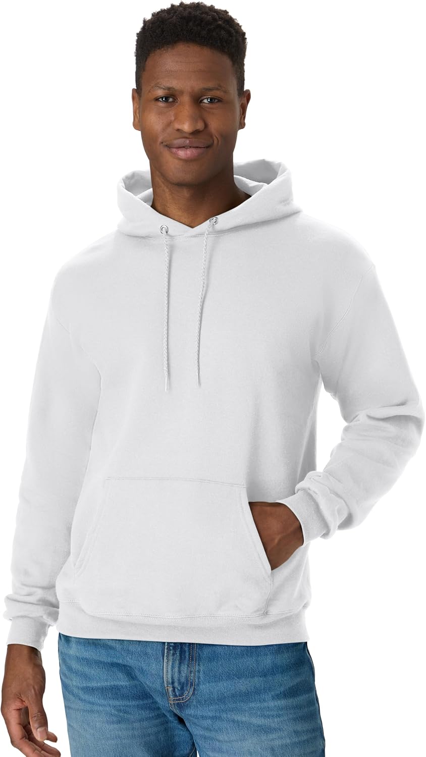 Hanes Herre Hættetrøje EcoSmart Fleece OP170