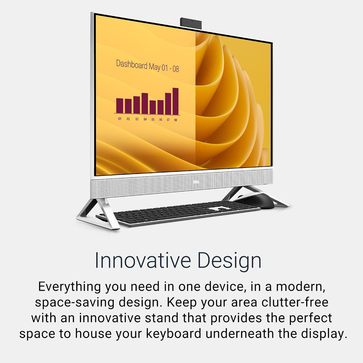 Dell 27" All-in-One Computer FHD Intel Core 5 120U