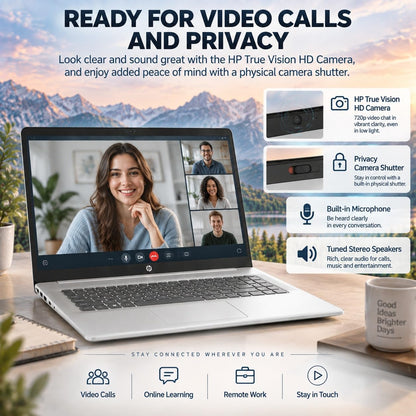 HP 17.3" HD+ Bærbar Computer