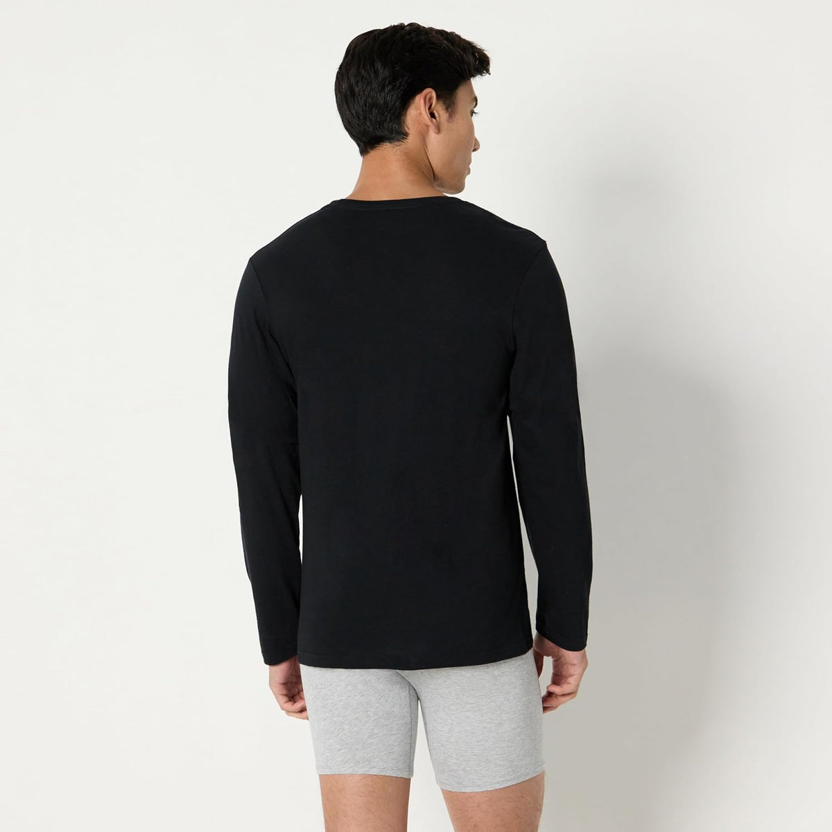 Amazon Essentials Herre Undertrøjer Crewneck Slim-Fit S17AE80000 6-Pak