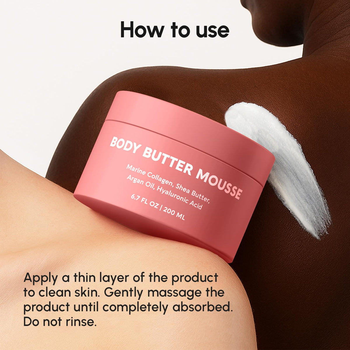 MAREE Shea Butter Body Butter Mousse Kropscreme 200ml