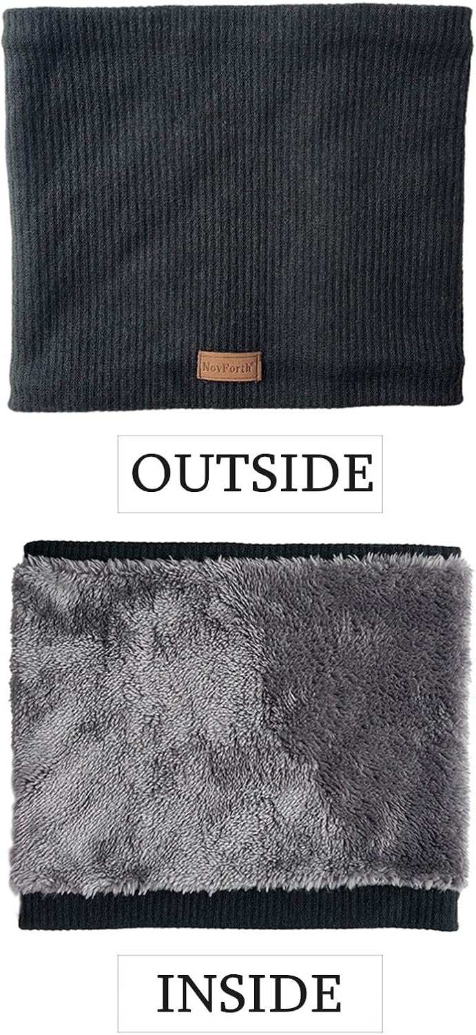 NovForth Unisex Halsedisse Vinter Fleece Vindtæt