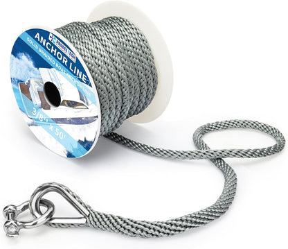 PropelTech Massiv Flettet Ankerline 10 mm x 15,2 m