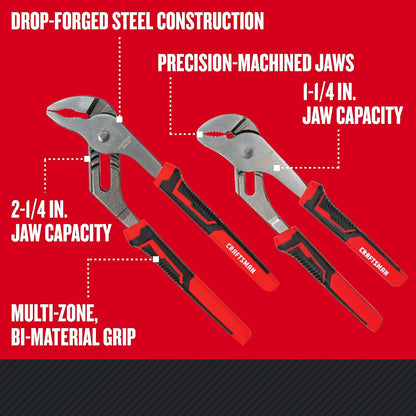 CRAFTSMAN Vandpumpetang Sæt 2 Dele CMHT82547