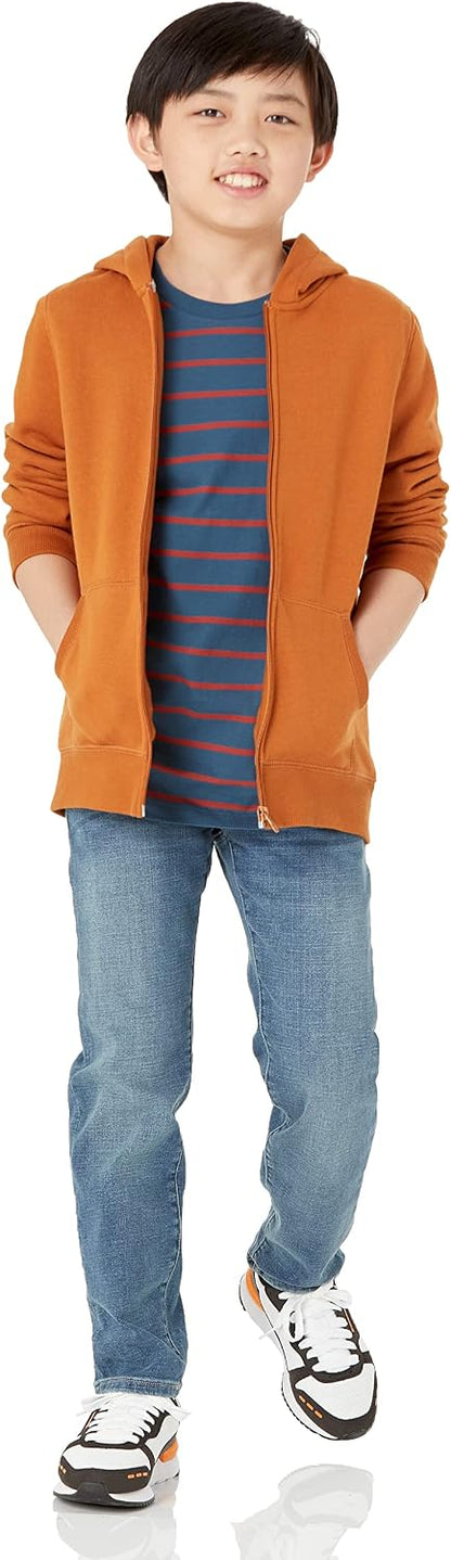 Amazon Essentials Drenge Fleece Hættetrøje Med Lynlås BAE50012FL18