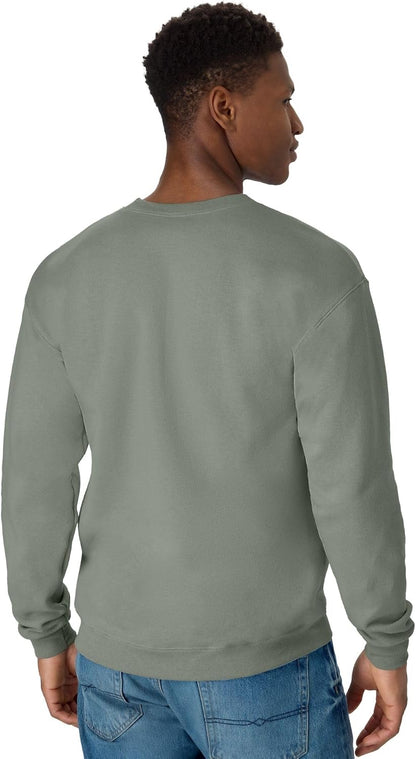Hanes Herre Sweatshirt EcoSmart Fleece Crewneck AMZ9