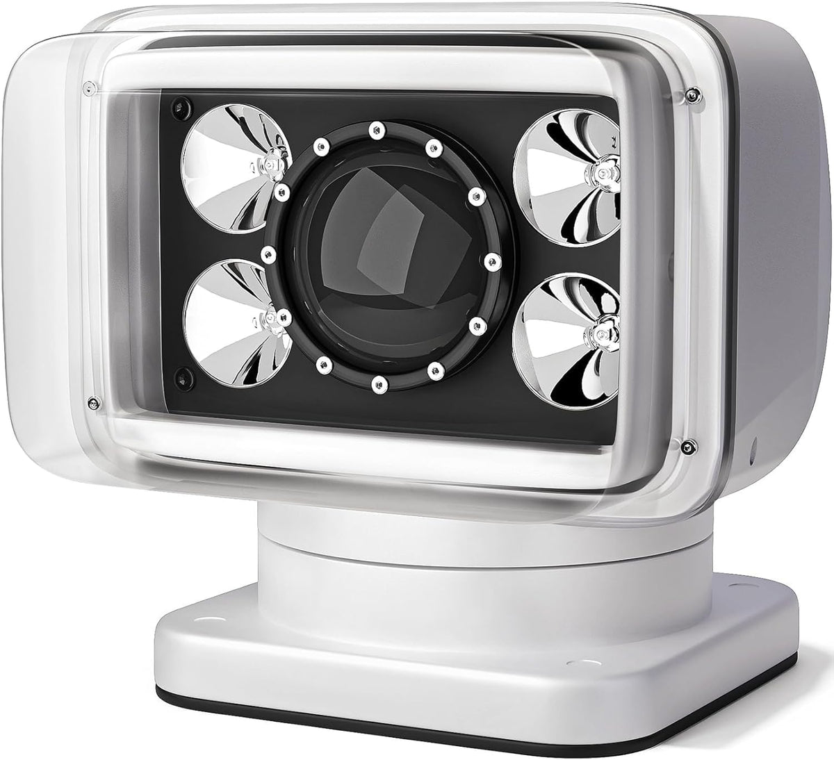 Amzwolf Fjernbetjent 360° LED Søgelys 17.8 cm 70W CH116-70W