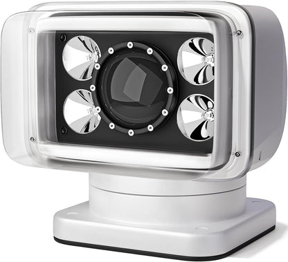 Amzwolf Fjernbetjent 360° LED Søgelys 17.8 cm 70W CH116-70W