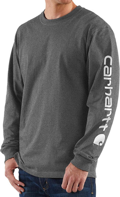 Carhartt Herre T-Shirt Dearborn Langærmet Logo K231