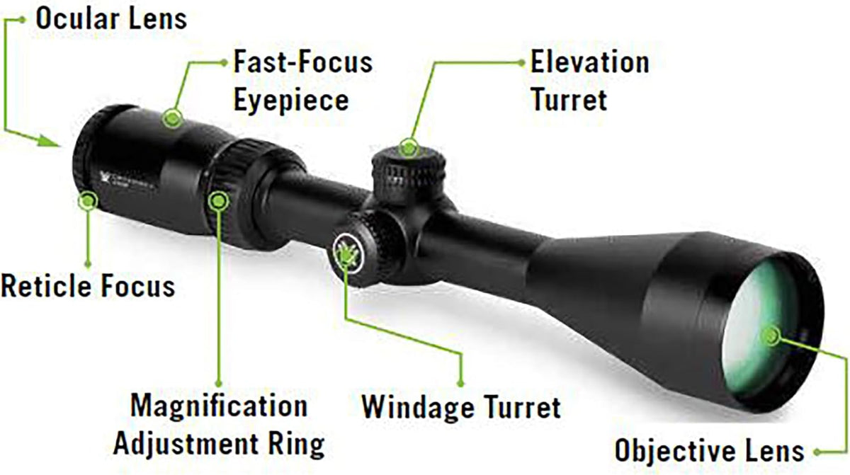 Vortex Kikkertsigte Crossfire II SFP 1-inch Tube CF2-31005